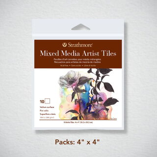400 Series Mixed Media Artist Tiles "4x4"