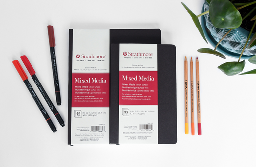 500 Series Mixed Media Art Books