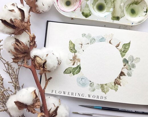 Journal Page by Flowering.Words