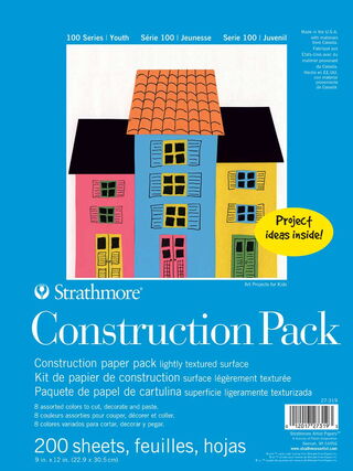 100 Series Construction Paper Pack