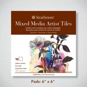 400 Series Mixed Media Artist Tiles "6x6"
