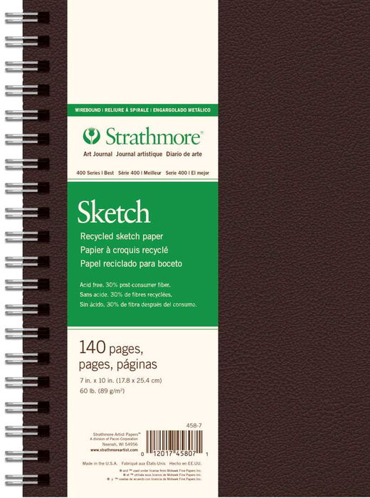 400 Series Ruled Sketch Journal