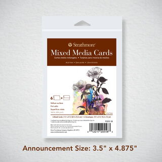 400 Series Mixed Media Cards Blank Cards