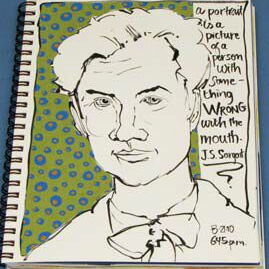 Roz Stendahl journal page
