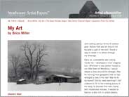 Strathmore Artist eNewsletter: Autumn 2008