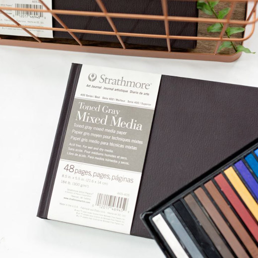 400 Series Toned Mixed Media Hardbound Art Journal