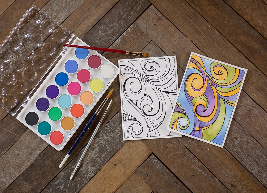 Designs for Watercoloring